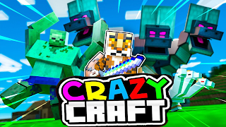 Crazycraft mod 포스터
