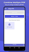 برنامه‌نما PDF Merger & PDF Compressor عکس از صفحه