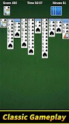 Spider Solitaire اسکرین شاٹ 1