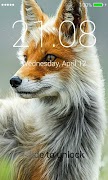 Fox Lock Screen Ekran Görüntüsü 4