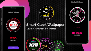 Smart Clock, Digital Clock LED Plakat