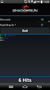 DpX Dice Roller screenshot 1