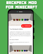 Backpack Mod poster