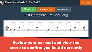 Grade 3 Drum Test Practice screenshot 2