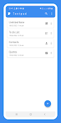 Textpad - Simple Notes App ảnh chụp màn hình 4
