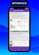 Learn MS EXCEL imagem de tela 3