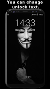 Anonymous Lock Screen captura de pantalla 2