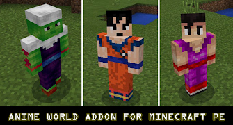 برنامه‌نما Anime World V2 for Minecraft عکس از صفحه