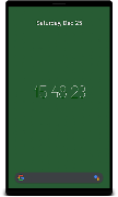 Hex Clock Live Wallpaper скриншот 1