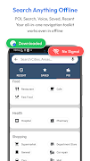 برنامه‌نما Offline Map Navigation عکس از صفحه