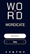 Wordicate poster