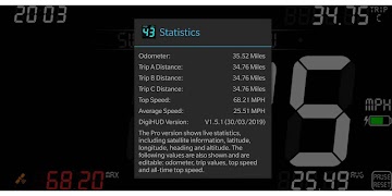 DigiHUD Speedometer ảnh chụp màn hình 5