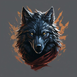 Wolf Wallpaper - Minimalist