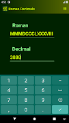 برنامه‌نما Roman Decimals عکس از صفحه