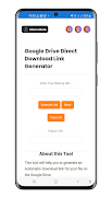 پوستر Drive Download Link Generator