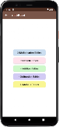 mathBoard - Learn Maths Tables تصوير الشاشة 1