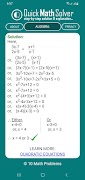 برنامه‌نما Quick Math Solver عکس از صفحه