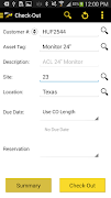 برنامه‌نما MobileAsset عکس از صفحه