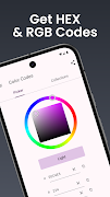 Color Codes: HEX & RGB تصوير الشاشة 1