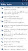 Hidden Settings - Access Hidde captura de pantalla 6