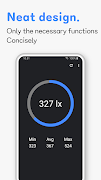برنامه‌نما Lux Meter - Illuminance, light عکس از صفحه