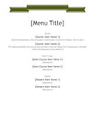 Menu Making Templates تصوير الشاشة 4