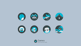 Timus Spin: Dark Icon Pack 截圖 7