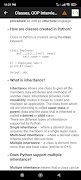 Python MCQ Programs Interview screenshot 6