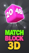 Match Block 3D - 2048 Merge スクリーンショット 1