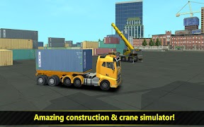 Construction & Crane SIM Ekran Görüntüsü 7