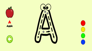 Write Alphabets and Numbers پوسٹر