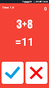 Quick Math captura de pantalla 1