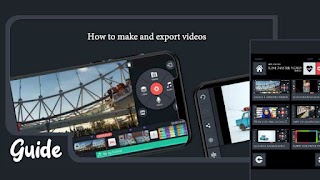 Guide For Kine master Editing captura de pantalla 2