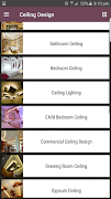 Ceiling Design โปสเตอร์