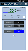 ZephyrPro Medición del viento captura de pantalla 5