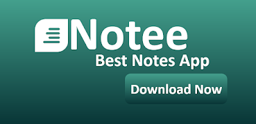 برنامه‌نما Notee - Note to Remember عکس از صفحه