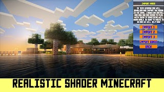 برنامه‌نما Realistic Shader for Minecraft عکس از صفحه