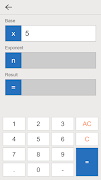 Exponent Calculator الملصق