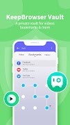KeepBrowser: Fast & private स्क्रीनशॉट 3