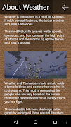 Tornado Mod for Minecraft Pro! ảnh chụp màn hình 4