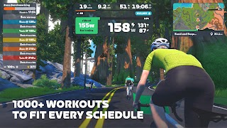 برنامه‌نما Zwift: Indoor Cycling Fitness عکس از صفحه