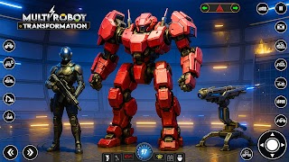 Robot Transform Car Games 3D capture d'écran 2