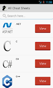All Programming Cheat Sheets ポスター