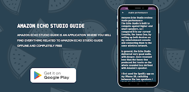Amazon Echo Studio Guide Screenshot 1