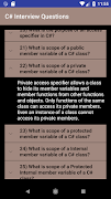 C# Interview Questions (OffLine) скриншот 1
