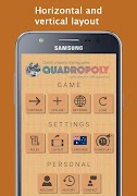 Quadropoly Pro syot layar 1