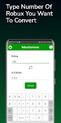 RobuxConverter. Screenshot 2