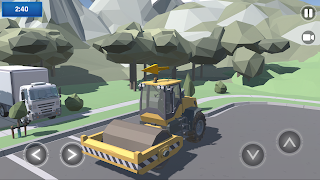 Road Roller Construction Sim تصوير الشاشة 3