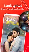 برنامه‌نما Tamil Lyrics Video Status عکس از صفحه