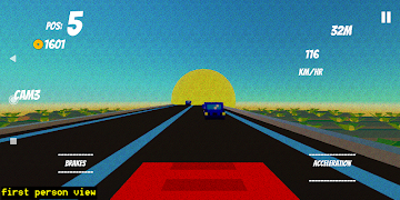 Sunset Racing تصوير الشاشة 2